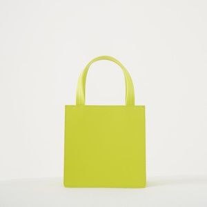 Baggu Small Leather Retail Tote